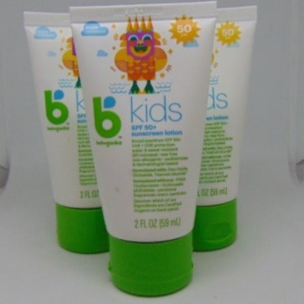 3 BABYGANICS KIDS Sunscreen Ltion Spf 50